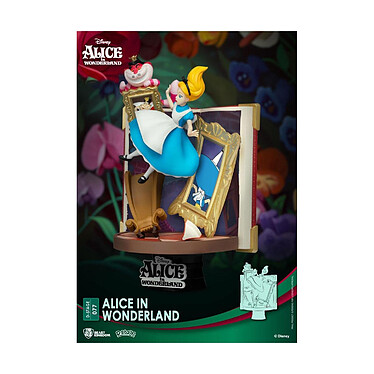 Avis Disney - Diorama D-Stage Story Book Series Alice in Wonderland New Version 15 cm