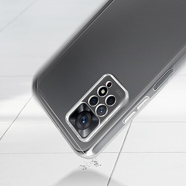 Avis Avizar Coque pour Xiaomi Redmi Note 11 et 11s Silicone Fin avec Protection Caméra  Transparent