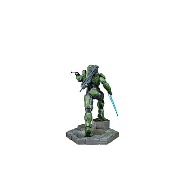 Acheter Halo Infinite - Statuette Master Chief & Grappleshot 26 cm
