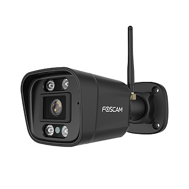 Foscam - Caméra Wifi extérieur avec spots et sirène - V8P Noir