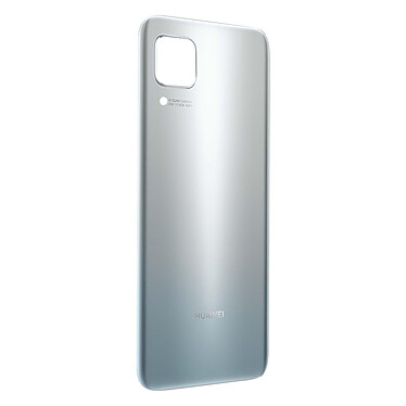 Clappio Cache Batterie pour Huawei P40 Lite Adhésif Intégré Argent