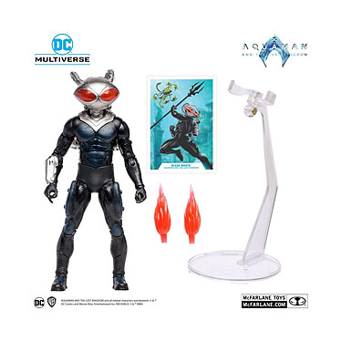 Avis Aquaman et le Royaume perdu - Figurine DC Multiverse Black Manta 18 cm