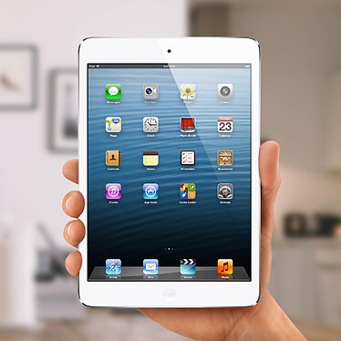Avizar Ecran Tactile iPad Mini 1 et 2 Vitre de Remplacement - Blanc pas cher