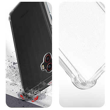 Acheter Avizar Pack Protection pour Samsung Galaxy Xcover 6 Pro Coque Renforcée + Verre Trempé  Transparent