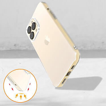 Avizar Coque Apple iPhone 13 Pro Protection Flexible Fine et Légère Transparent pas cher