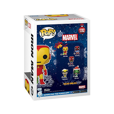 Avis Marvel Holiday - Figurine POP! Iron Man w/Bag 9 cm