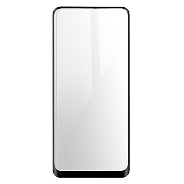 Avizar Vitre Samsung Galaxy A72 Verre Trempé 9H Biseauté Transparent / Noir