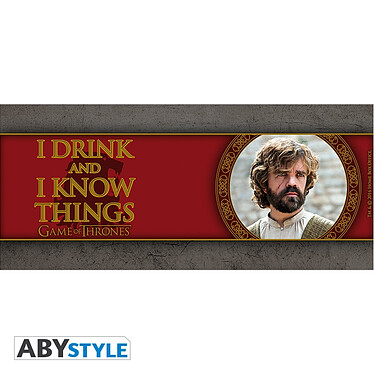 Avis Game Of Thrones - Mug Drunk Tyrion