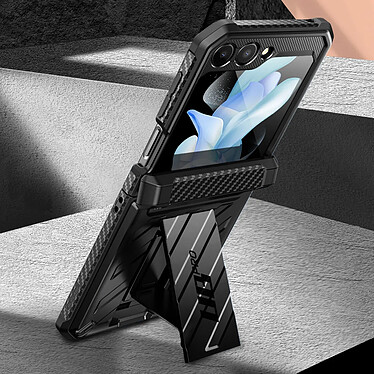 Avis Supcase Coque pour Samsung Galaxy Z Flip 5 Antichoc Multicouche Clip ceinture Unicorn Beetle Pro  Noir