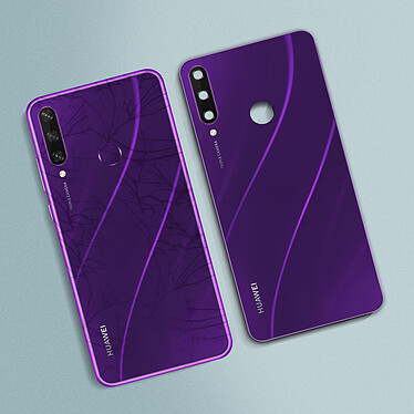 Avis Clappio Cache Batterie pour Huawei Y6p Adhésif Intégré Violet