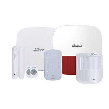 Dahua - Kit d'alarme IP Wifi - ARC3000H-03-GW2 Kit 4