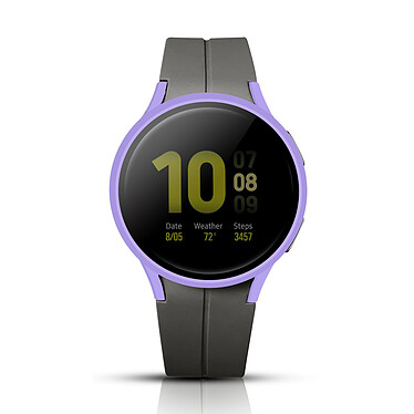 Avizar Protection Intégrale Verre Trempé pour Samsung Galaxy Watch 5, 40mm  violet pas cher