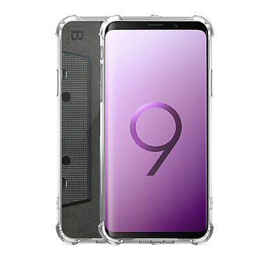 Avis Evetane Coque Samsung Galaxy S9 Plus anti-choc souple angles renforcés transparente Motif Cassette