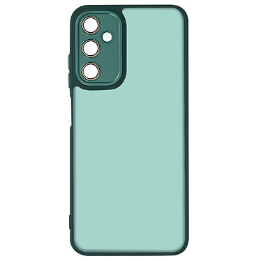 Avizar Coque pour Samsung Galaxy A25 5G Dos Rigide Fumé Bloc Caméra Protégé Vert Foncé