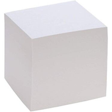 FOLIA Bloc cube 90 x 90 mm 700 feuilles non Collées Blanc