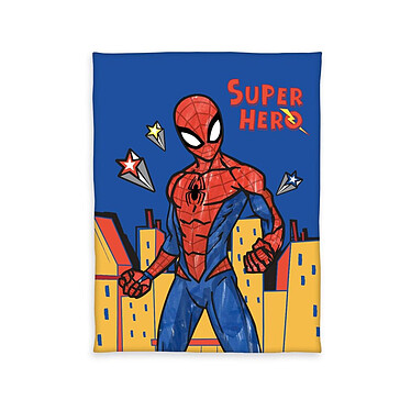 Spider-Man - Couverture polaire Super Hero 130 x 170 cm