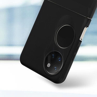 Avis Avizar Coque pour Huawei P50 Pocket Rigide Bague de maintien Fonction support vidéo  noir