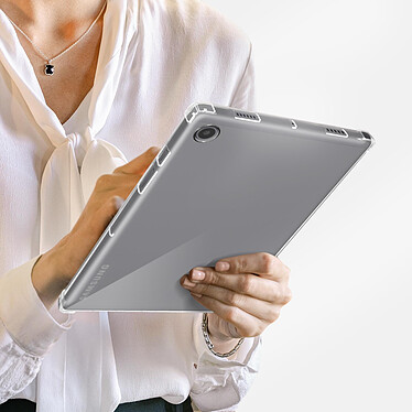 Avizar Coque Samsung Galaxy Tab A8 10.5 2021 Silicone Gel Coins Renforcés Transparent pas cher