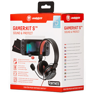 Acheter snakebyte - Kit Gamer Kit casque et accessoires Nintendo Switch