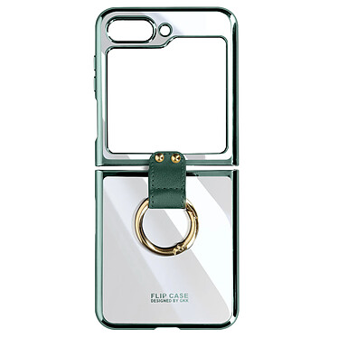 Avizar Coque anneau pour Samsung Galaxy Z Flip 5 Polycarbonate  Vert