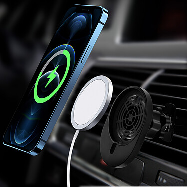 Chargeur allume cigare MUVIT Support voiture ventouse et grille iPhone Pas  Cher 