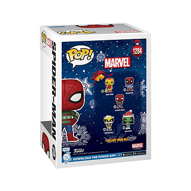 Avis Marvel Holiday - Figurine POP! Spider-Man 9 cm