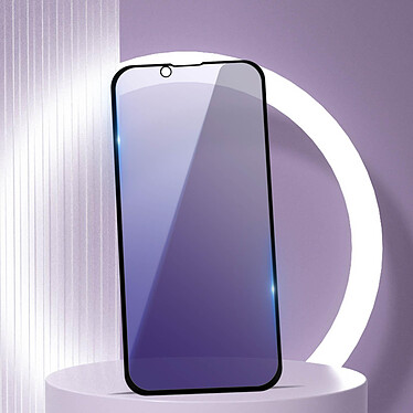 Acheter Avizar Protège écran pour iPhone 13 Mini Verre Trempé Anti-lumière Bleue Noir
