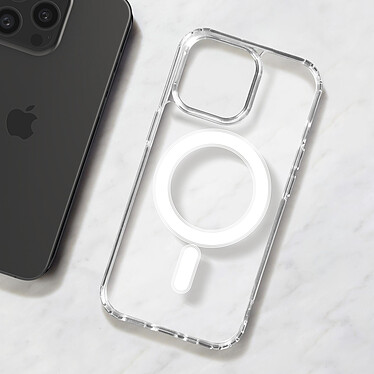 Acheter 4smarts Pack Protection pour iPhone 15 Pro Coque MagSafe Verre Trempé  Transparent