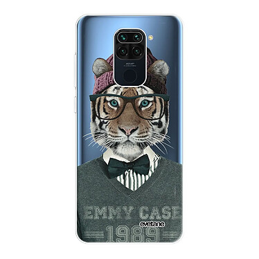 Evetane Coque Xiaomi Redmi Note 9 360 intégrale transparente Motif Tigre Fashion Tendance