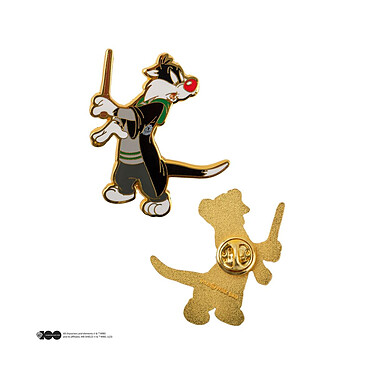 Looney Tunes - Pack 2 pin's Tweety & Sylvester at Hogwarts pas cher