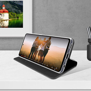 Avis Dux Ducis Housse pour Samsung Galaxy A72 Porte-carte Support Vidéo  Noir