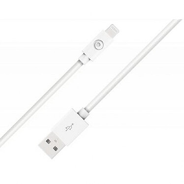 BigBen Connected Câble USB A/Lightning 1,2m - 2.4A Blanc