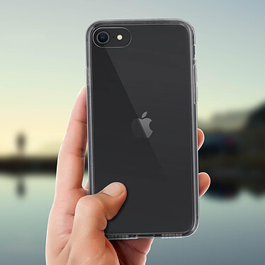 Mocca Coque Bumper Crystal Transparent iPhone SE 2022 / 2020 et 8 / 7 pas cher