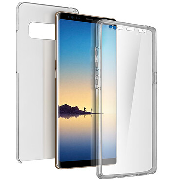 Acheter Avizar Coque Galaxy Note 8 Protection Silicone + Arrière Polycarbonate - Transparent