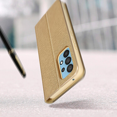 Acheter Forcell Étui pour Samsung Galaxy A53 5G Porte-carte Support Vidéo  Luna Book Gold Doré