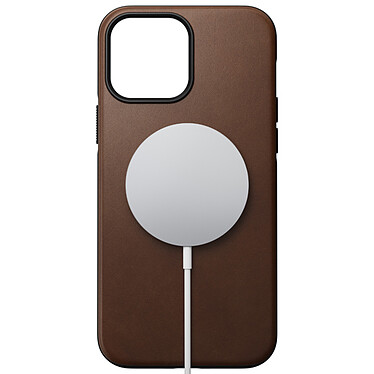 Nomad Modern Compatible avec le MagSafe pour iPhone 13 Pro Max Marron-MARRON