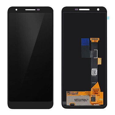 Google Afficheur LCD  Pixel 3A Bloc Écran avec Tactile Original Noir
