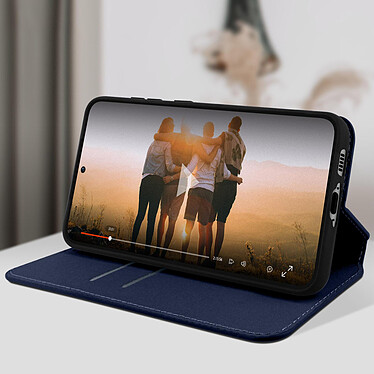 Acheter Avizar Housse pour Samsung Galaxy S23 Plus Clapet Portefeuille Fonction Support Vidéo  bleu