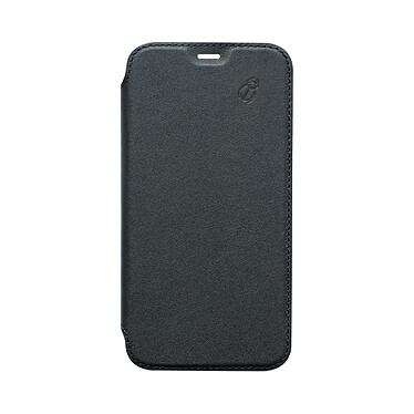 BEETLECASE Étui pour Apple iPhone 6/7/8/SE(2022) Folio Premium en Cuir avec Dos Cristal Noir