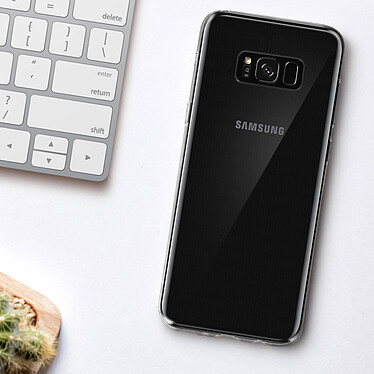 Acheter Avizar Coque Samsung Galaxy S8 Plus Silicone Flexible Ultra-Fin Transparent