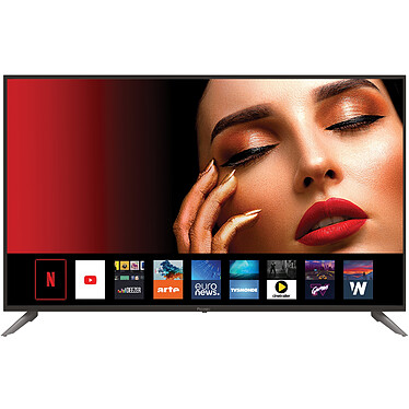 POLAROID TVS50U4KPR01 Smart TV 50'' 4K Ultra HD Netflix YouTube PrimeVideo Screencast USB HDMI