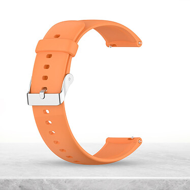 Avizar Bracelet pour Huawei Watch 3 Pro Silicone Souple Orange pas cher
