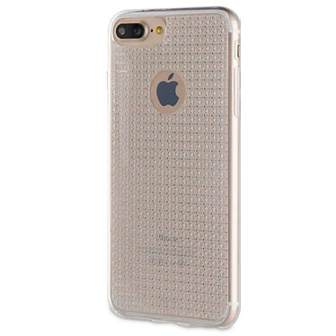 Muvit Coque pour iPhone 6 Plus / 6S Plus / 7 Plus / 8 Plus Kaleï en TPU Transparent