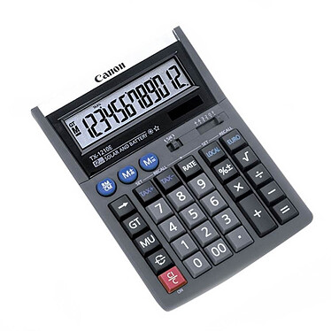 CANON Calculatrice TX-1210E Portable 12 chiffres