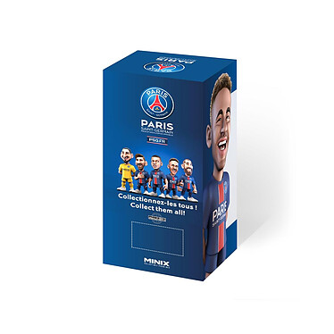 Football - Figurine Minix Football Stars PSG Neymar JR 10 12 cm pas cher
