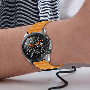 Acheter Avizar Bracelet pour Honor Magic Watch / GS3 Silicone Souple Attache Magnétique Orange