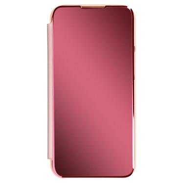 Avizar Étui Clear View iPhone 13 Pro avec Clapet Miroir Support Vidéo rose