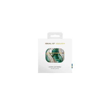 Avis IDEAL OF SWEDEN Coque pour AirPods Pro Golden Jade Marble Attrayante Multicolore