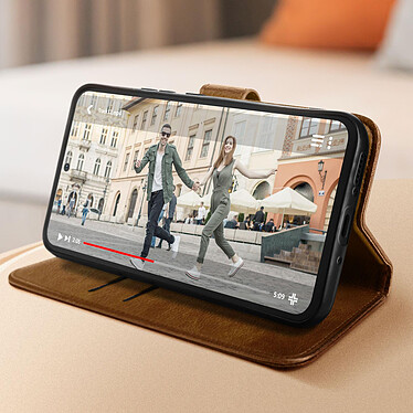 Avis Avizar Étui pour Samsung Galaxy A54 5G Clapet Portefeuille Support Vidéo  Marron