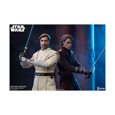 Acheter Star Wars The Clone Wars - Figurine 1/6 Obi-Wan Kenobi 30 cm